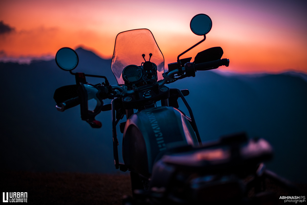 Automotive Photographer Bike continental gt Hill Station himalayan motorcycle mountain RoadTrip royal enfield Sunrise