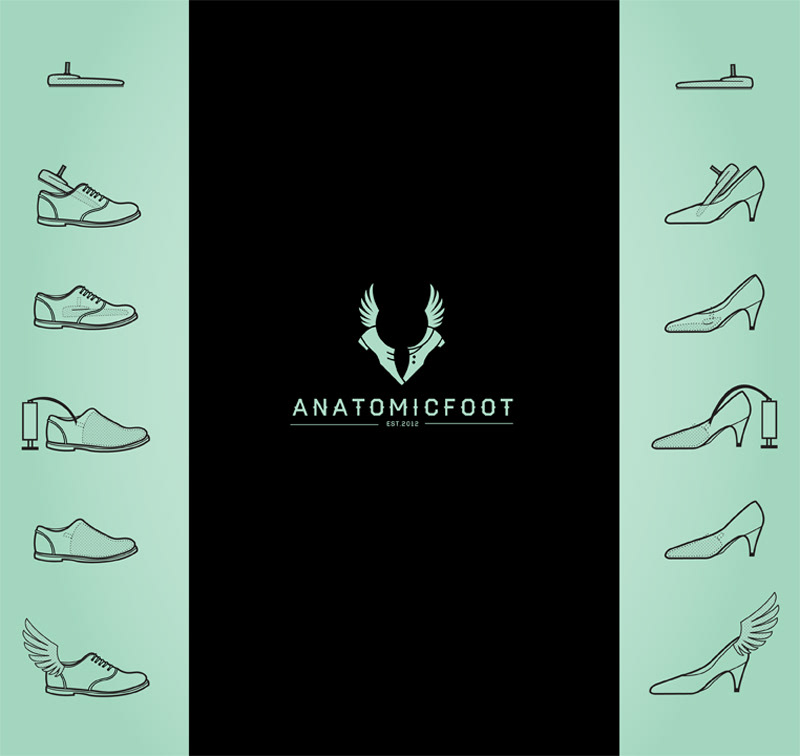 anatomicfoot shoe Style foot footwear Icon anatomic