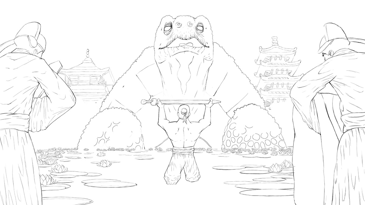turquoise Turtle king vietnam hanoi storybook digital illustration ILLUSTRATION  kingdom ho hoan kiem