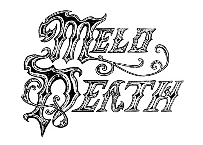 lettering vector hand-drawn metal rock band inspire swallowthesun Handlettering