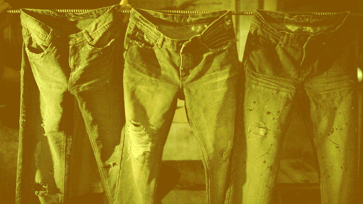 zeeman jeans Denim destroy