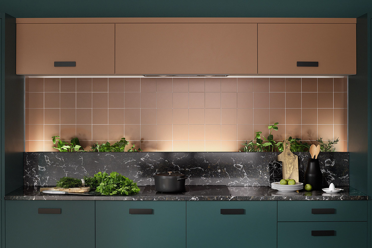 kitchen design interior design  CGI 3D rendering styling  Interior kitchen visualization photorealism
