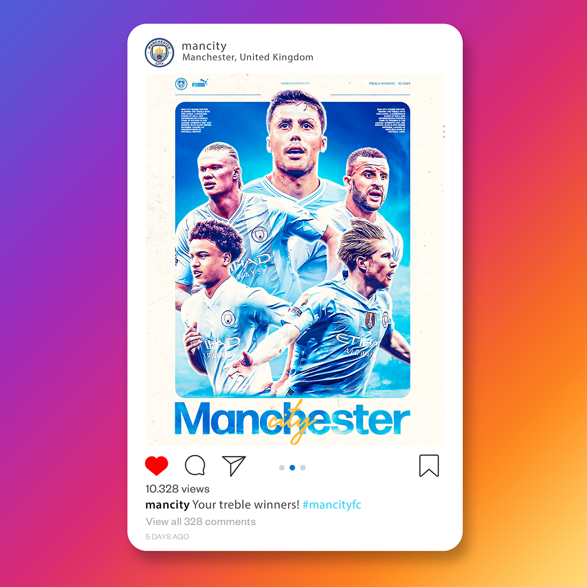 manchester Premier League Sports Design SMSports sports graphics football design futebol football Manchester City soccer