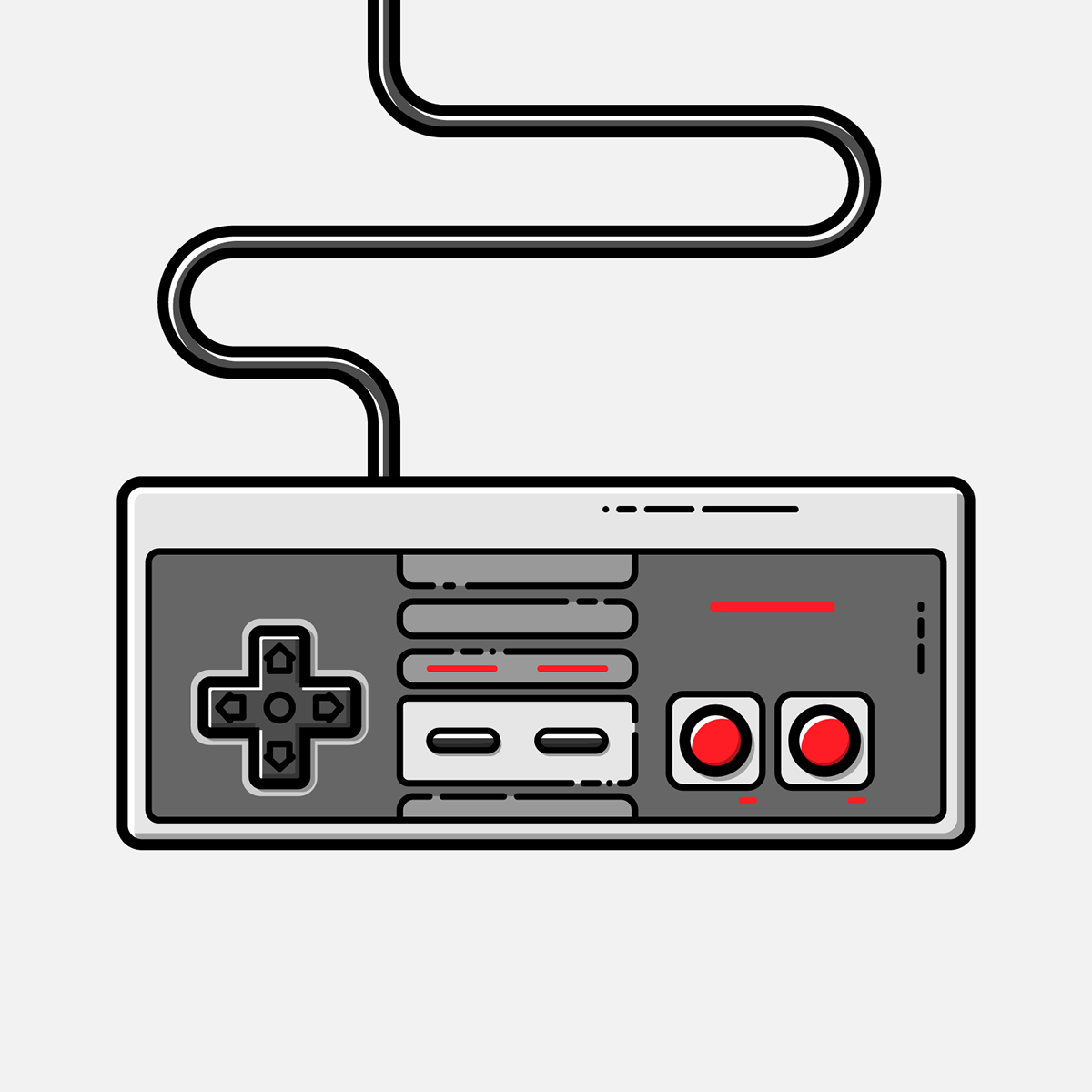 ILLUSTRATION Nintendo Video Games wii switch NES Super Nintendo game Gaming...