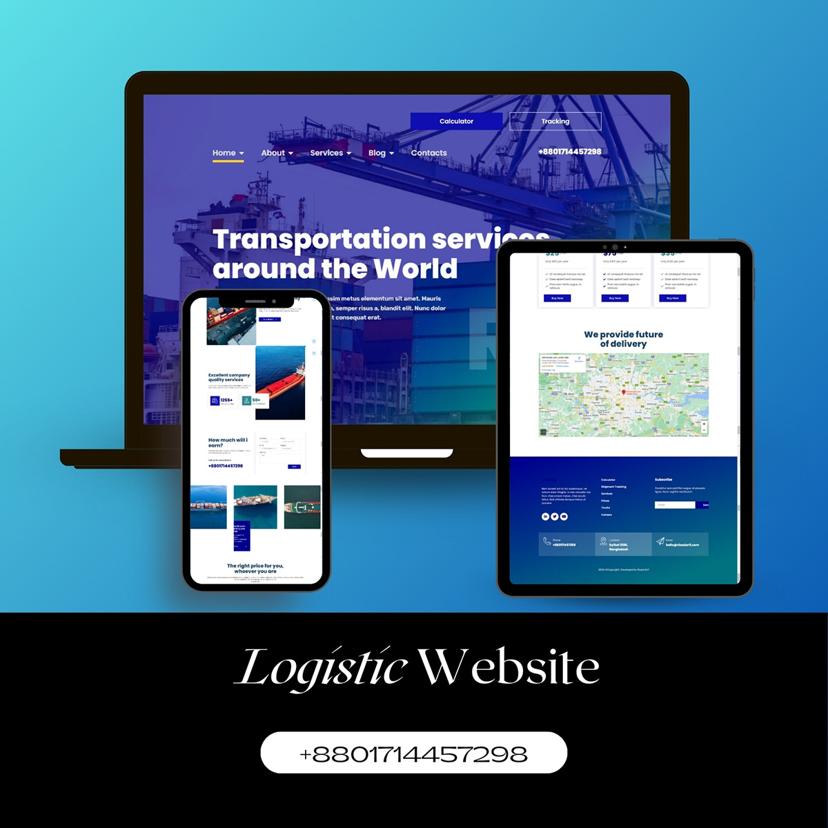 Logistic Company Website