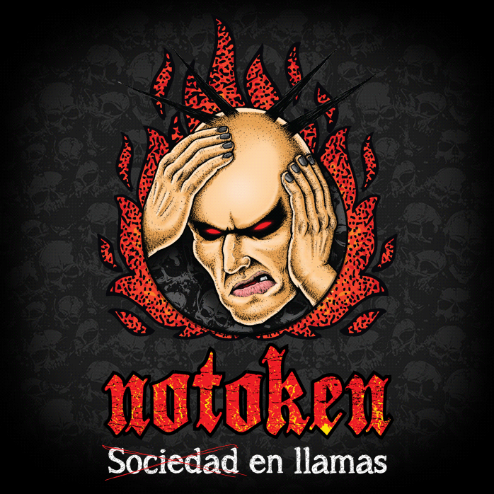 notoken guayaquil Ecuador punk Hardcore cd sociedad Llamas cover art