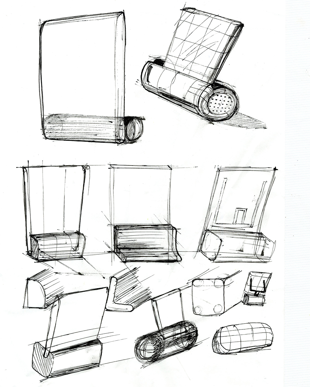 furniture sketching sketchbook moleskine medical