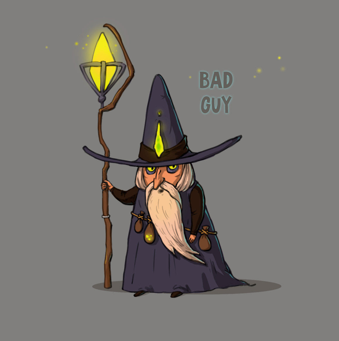 wizard gamedev Character design  cartoon concept art Magic   magician Character digital illustration 2D