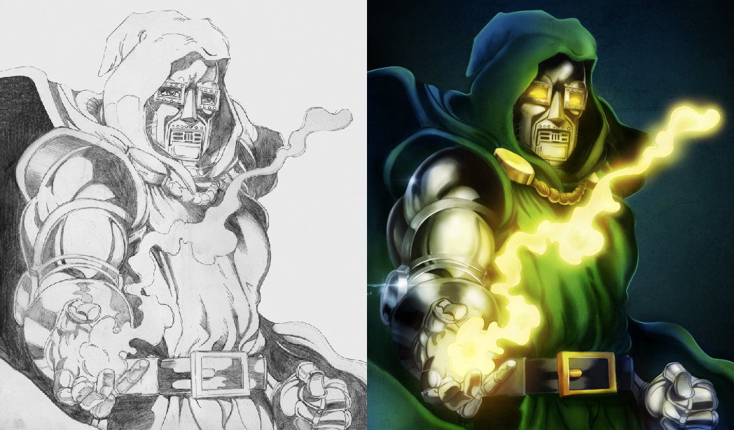  marvel villains  marvel characters  Villains  Evil   drawing  Illustration  photoshop  painting  digital painting  digital art  graphic design  series   collection