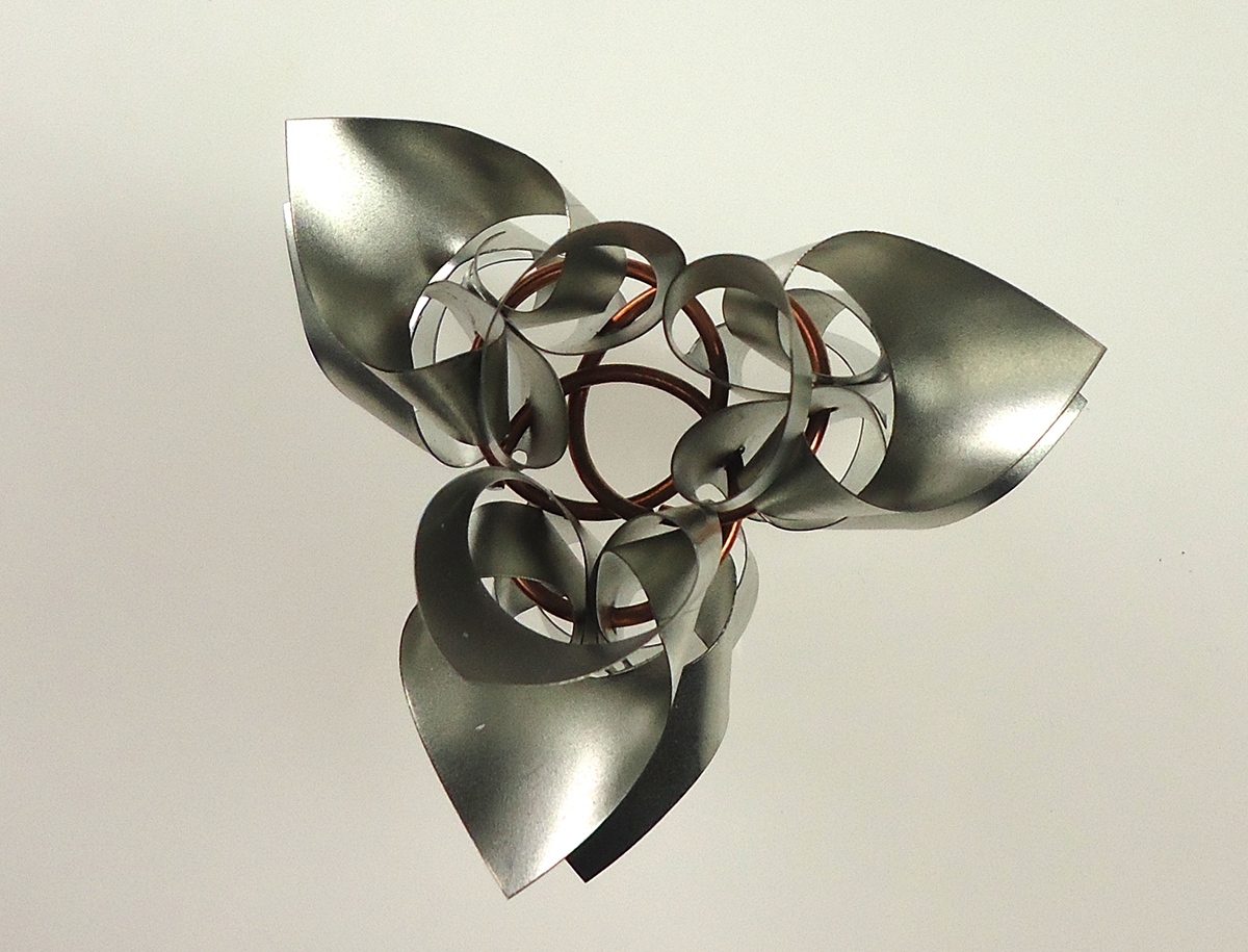 risd Metal 1  Tin plate sculpture