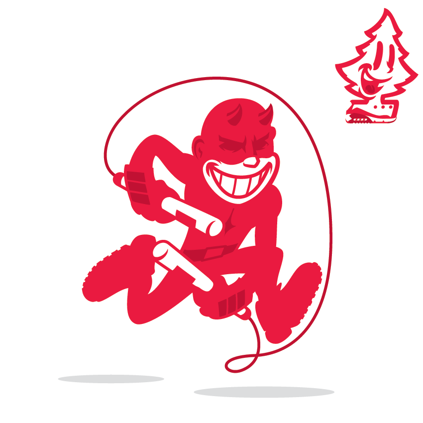 Mascot graffitimascot clothingline teedesign Hatdesign logo college Daredevil customdesign sportslogo teamlogo comic Inkpark