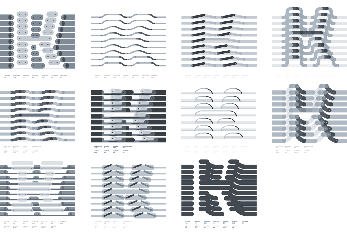python lettering drawbot Robofont   type design coding letters
