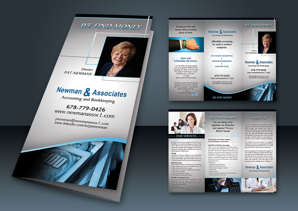accounting brochure financial real estate Bookkeeping
