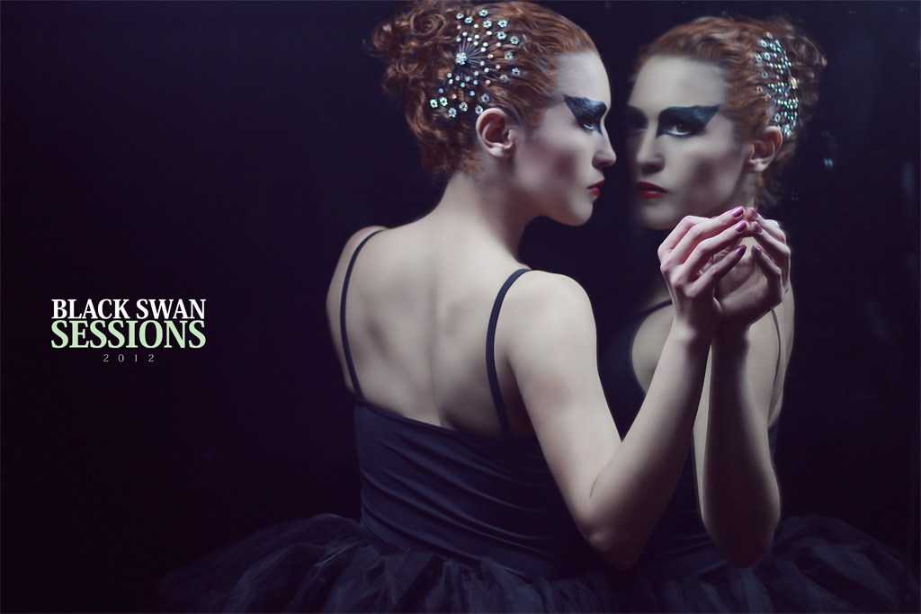 HASSIOS studio black  Swan Lady night marry dancer gaga madonna pop dark vampire sex gay Icon Retro DNA swan 2012