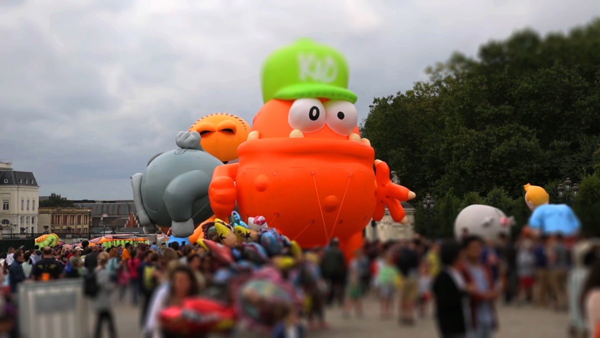 Balloon's Day Parade brussels Parede Fun belgium cartoon
