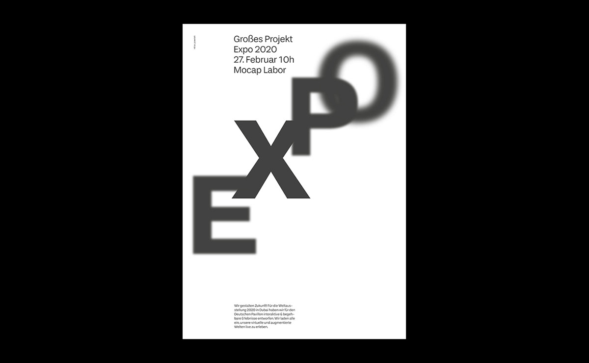poster plakat typography   3d design graphic design  animation  print billboard minimal hochschule kaiserslautern
