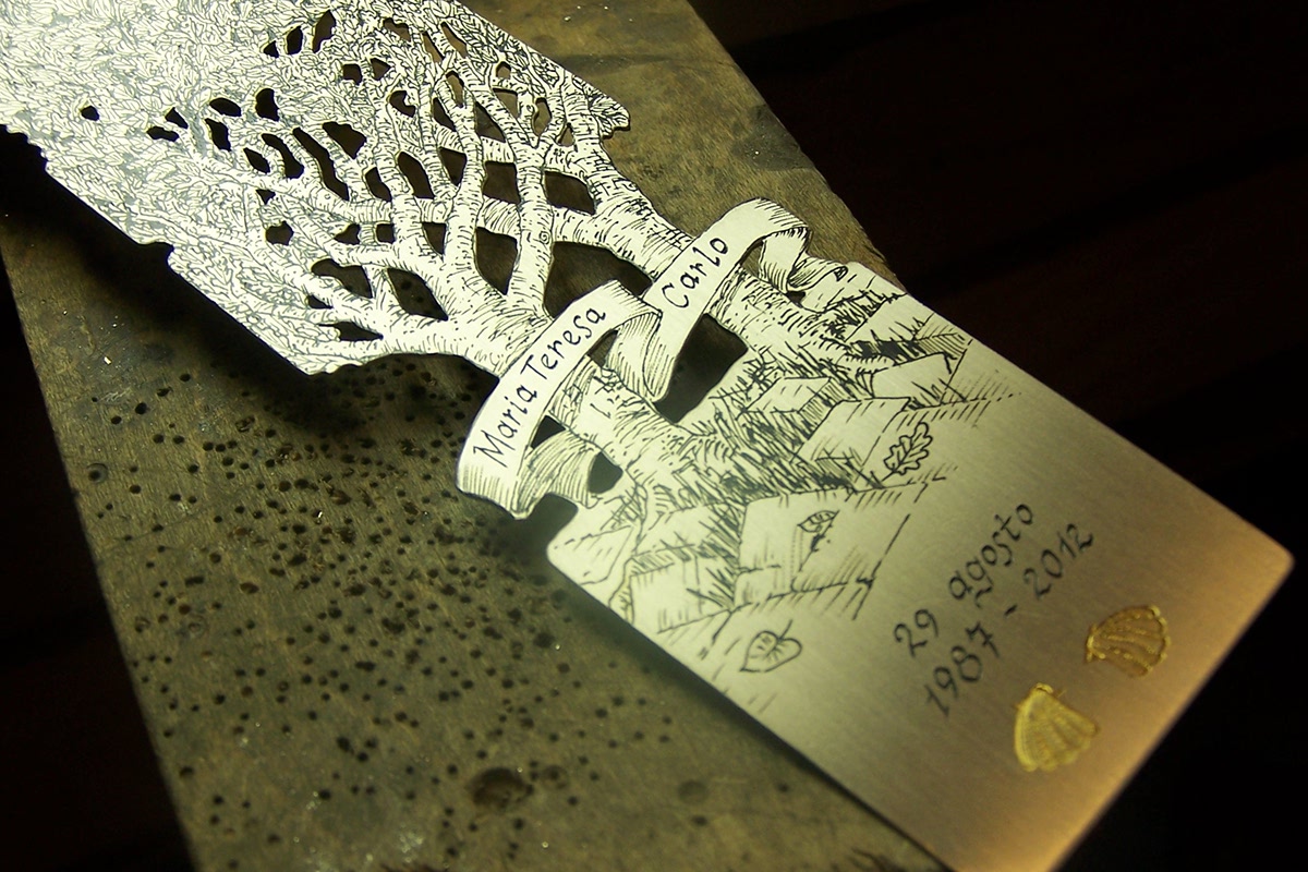 baucis silver bookmarks handmade legend Philemon art gift design