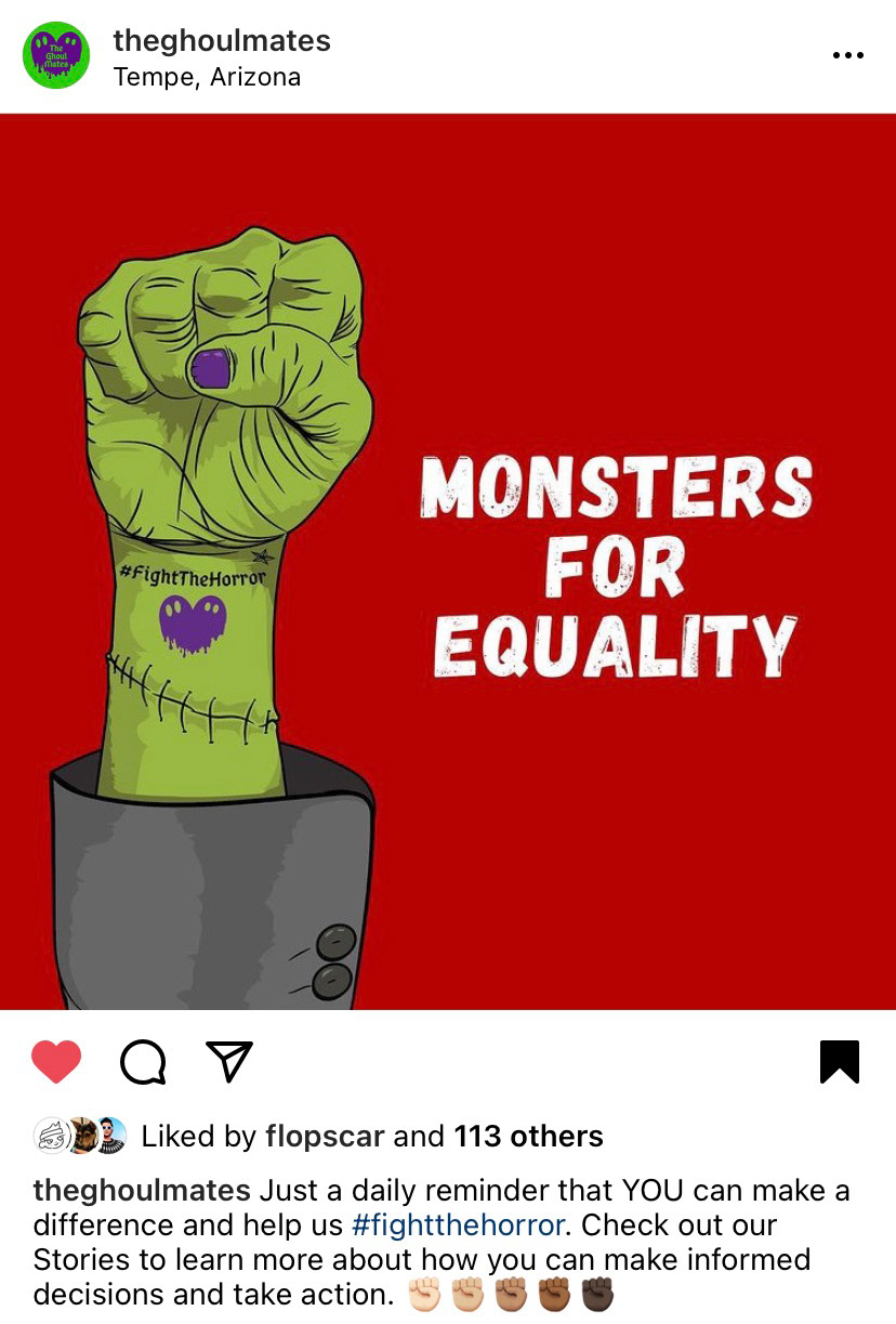 activism digital marketing graphic design  horror Instagram campaign marketing   strategy vote Social Justice