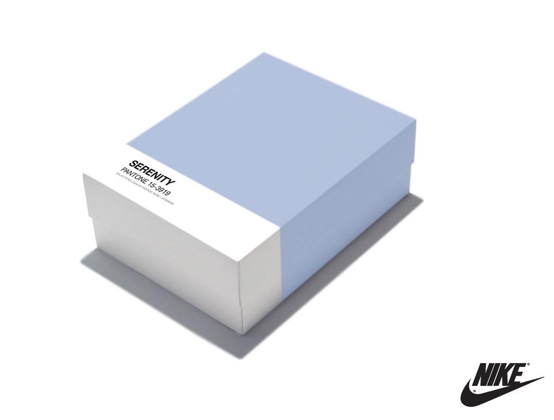 Nike sneakers pantone