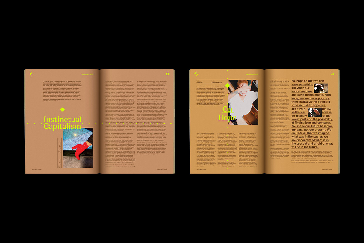 editorial instinct magazine publication typography   print