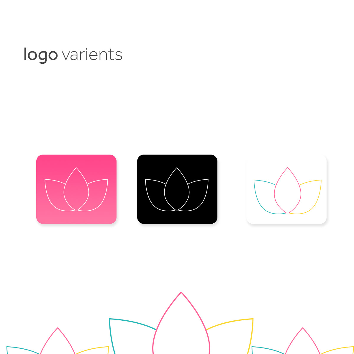 brand logo تصميم شعار لوجو مؤسسة مشروع  مقترح هوية هويه
