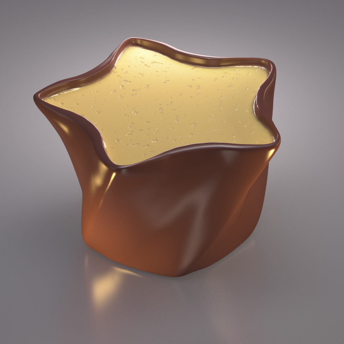 Lindt CGI chocolate yummy Good nuts foil almonds almond Coffee caramel gold golden