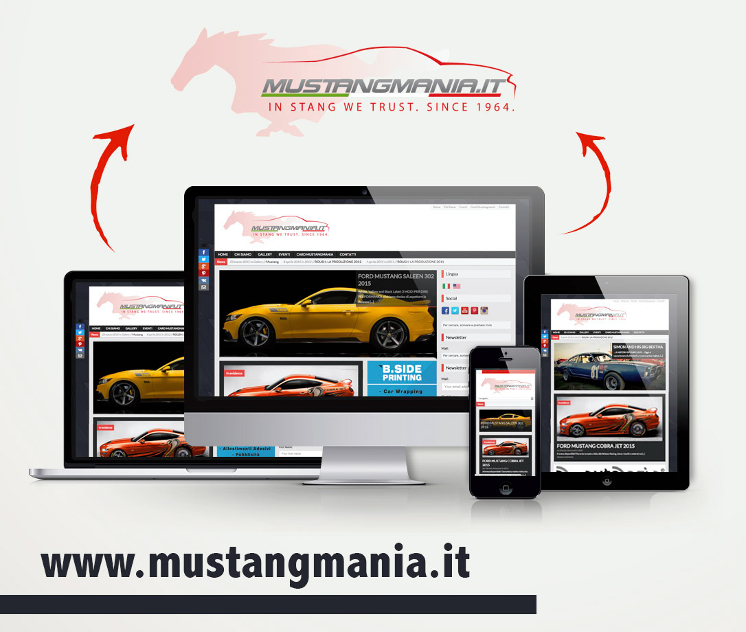 Mustang mania foto Web Project desig car