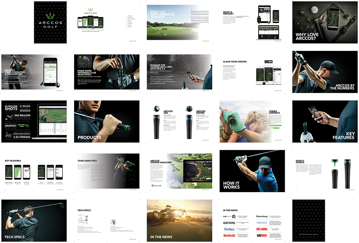 art direction  Art Director graphic design  golf Startup Advertising  marketing   senior designer Trade Show