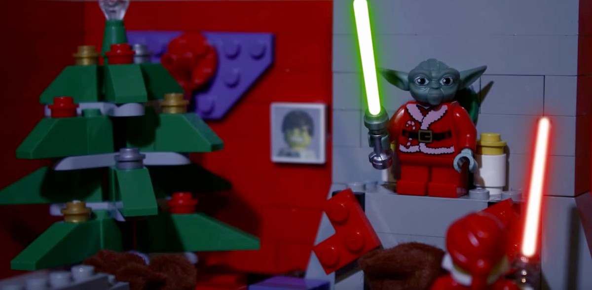 LEGO star wars lego animation Star Wars animation Christmas stop motion animation stop motion