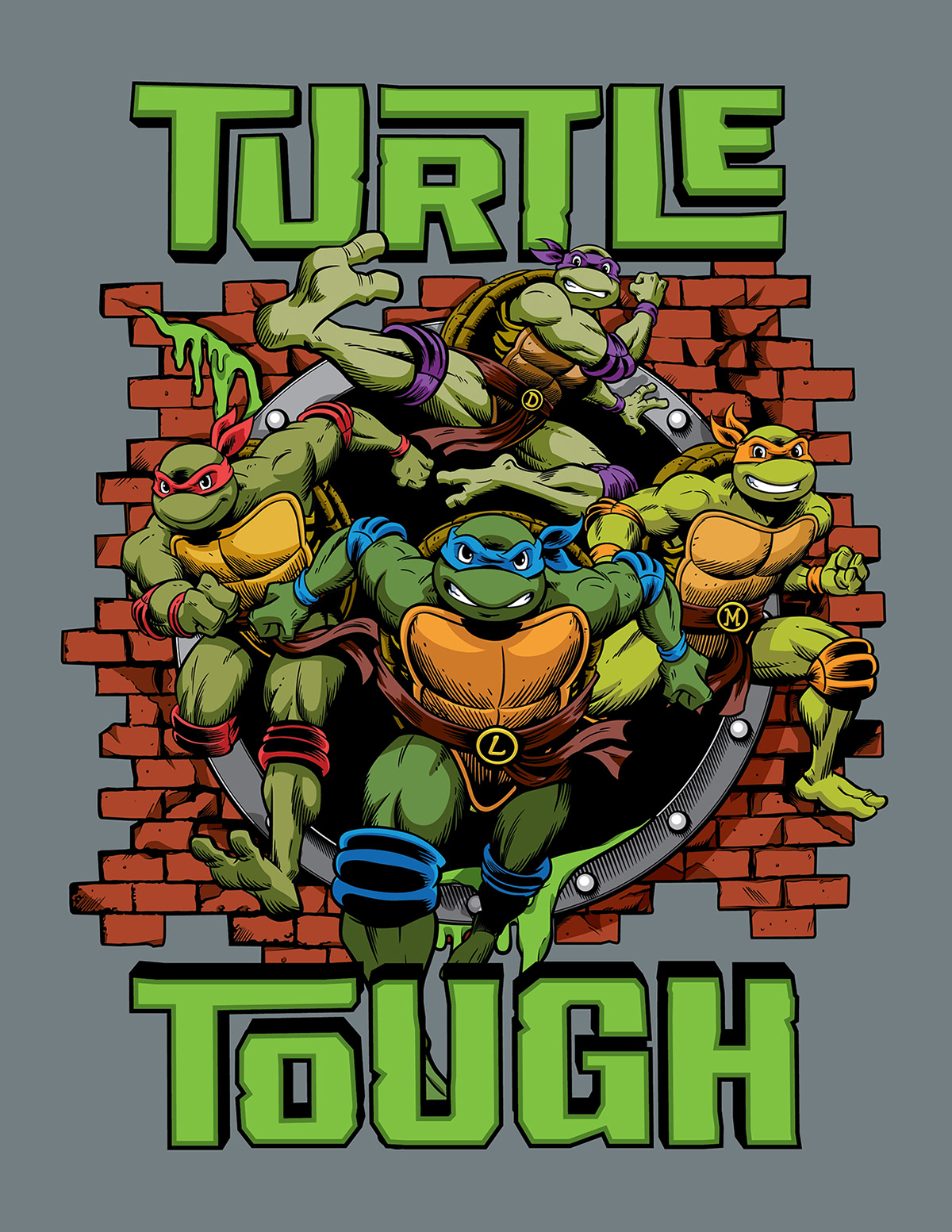 Consumer Products evergreen licensing nickelodeon Style Guide TMNT visual identity