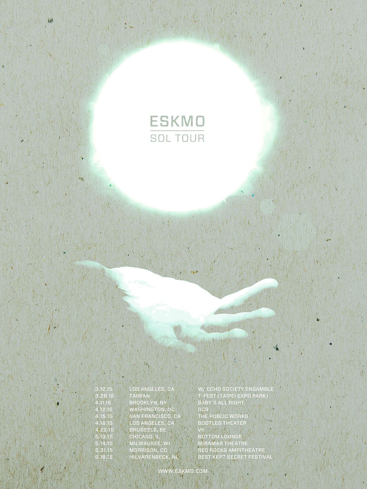 eskmo projection Mapping video visuals Stage Performance live design Album poster tour electronic Glitch Ambient