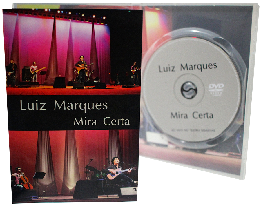 DVD photo acoustic music live mira certa luiz marques violão guitar