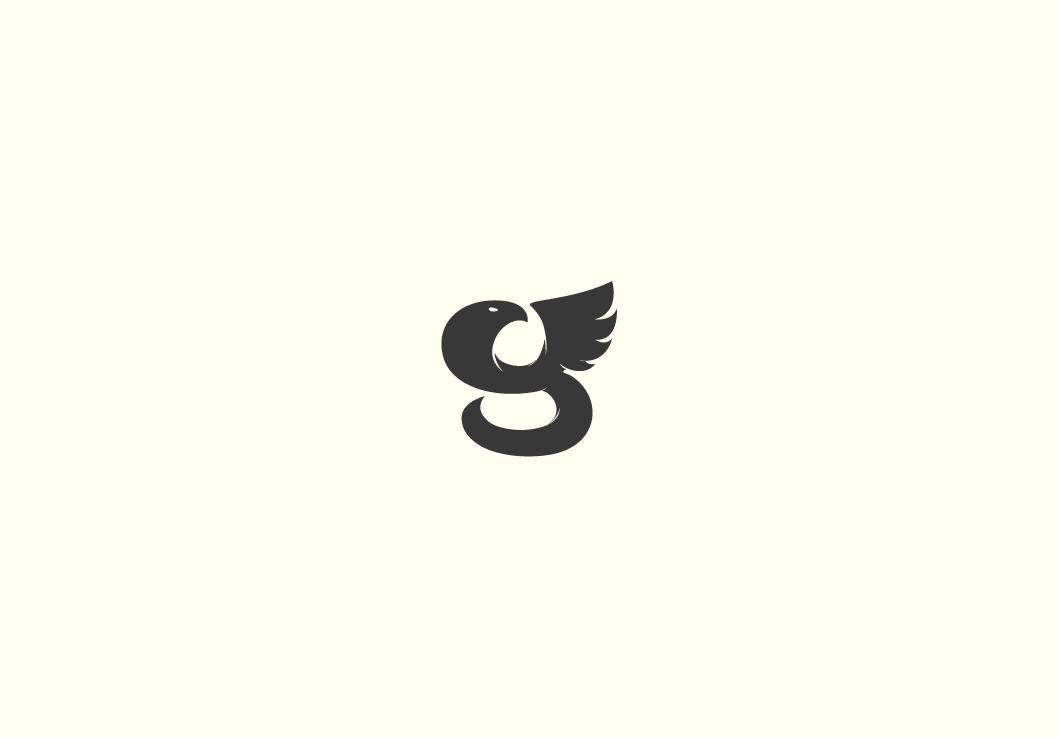 logo mark negative Space  letter symbol identity design graphic bird flamingo griphon elephant logos marks