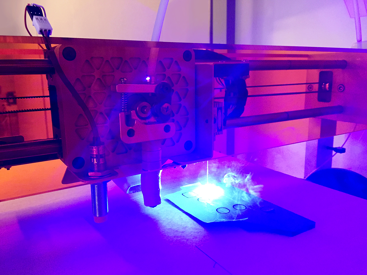 3D Printer laser cutter Machining design Software design