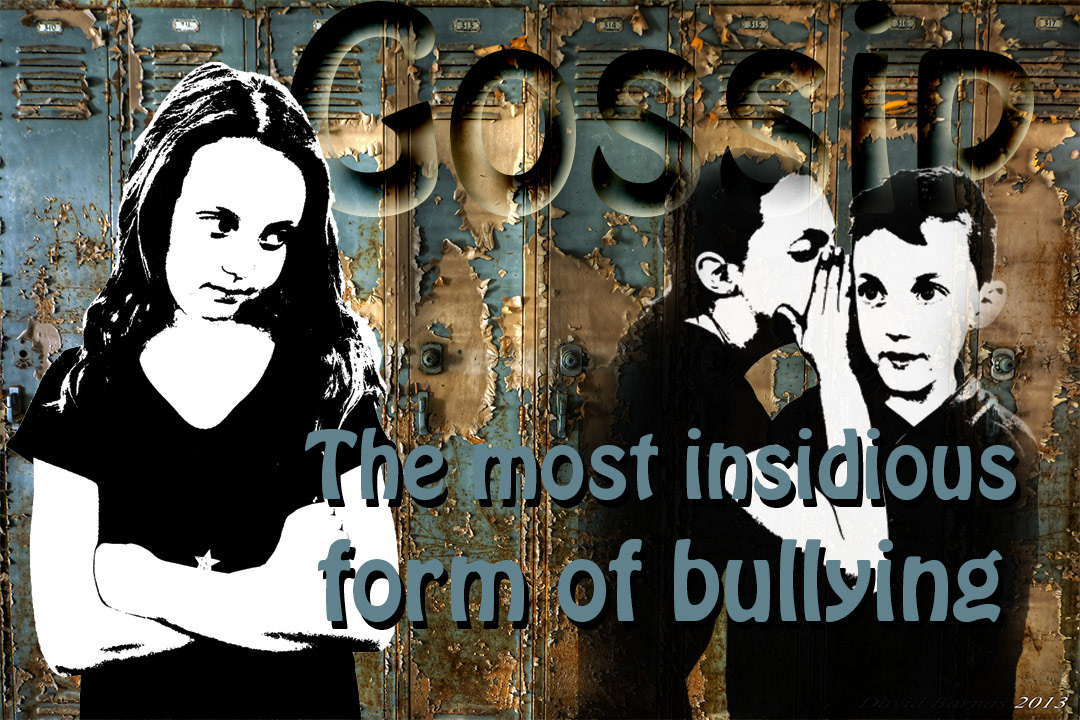 Bullying poster gossip