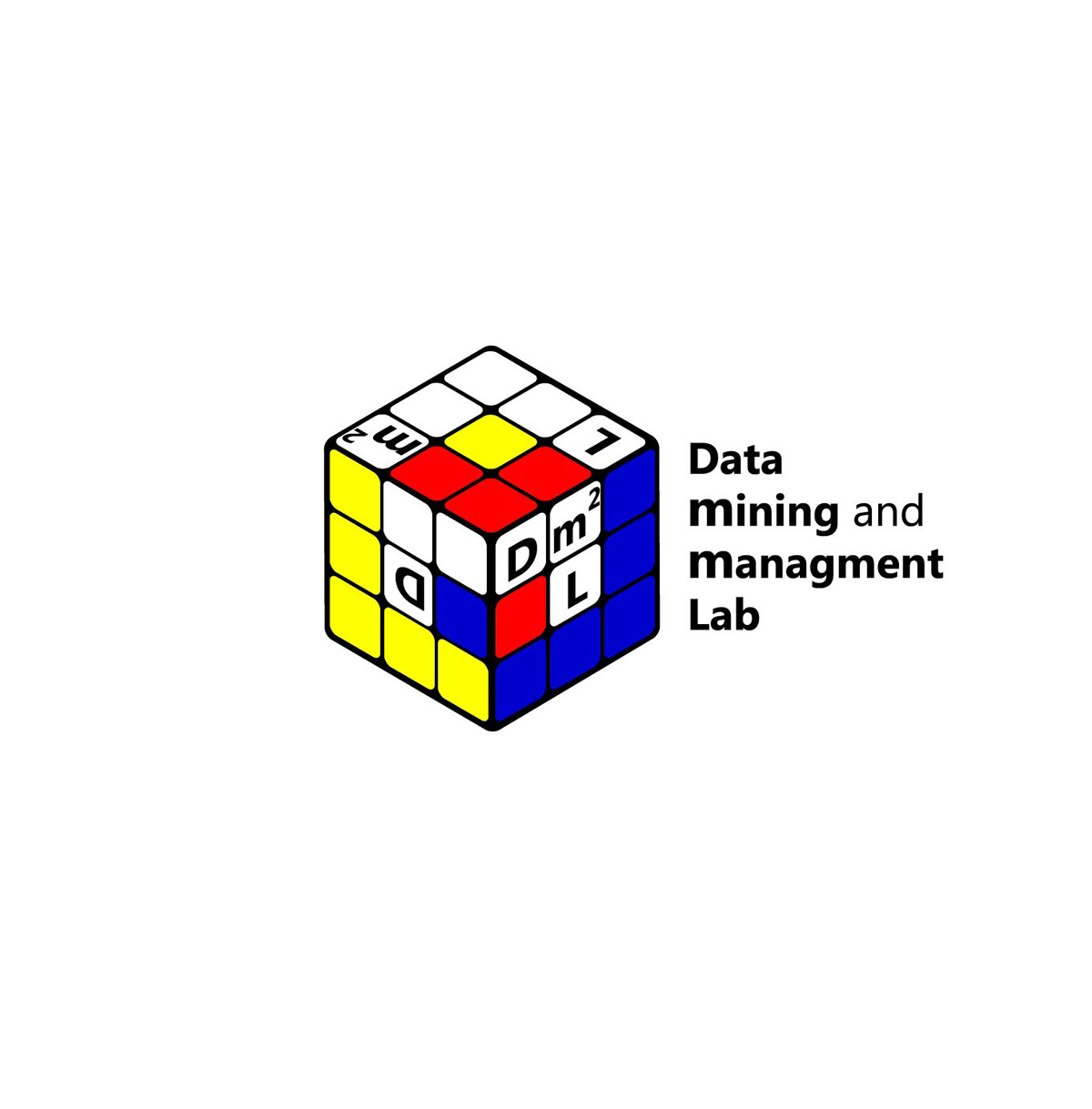 Data Mining Lab computre science mathematics Algorithms Rubics cube DmL logo