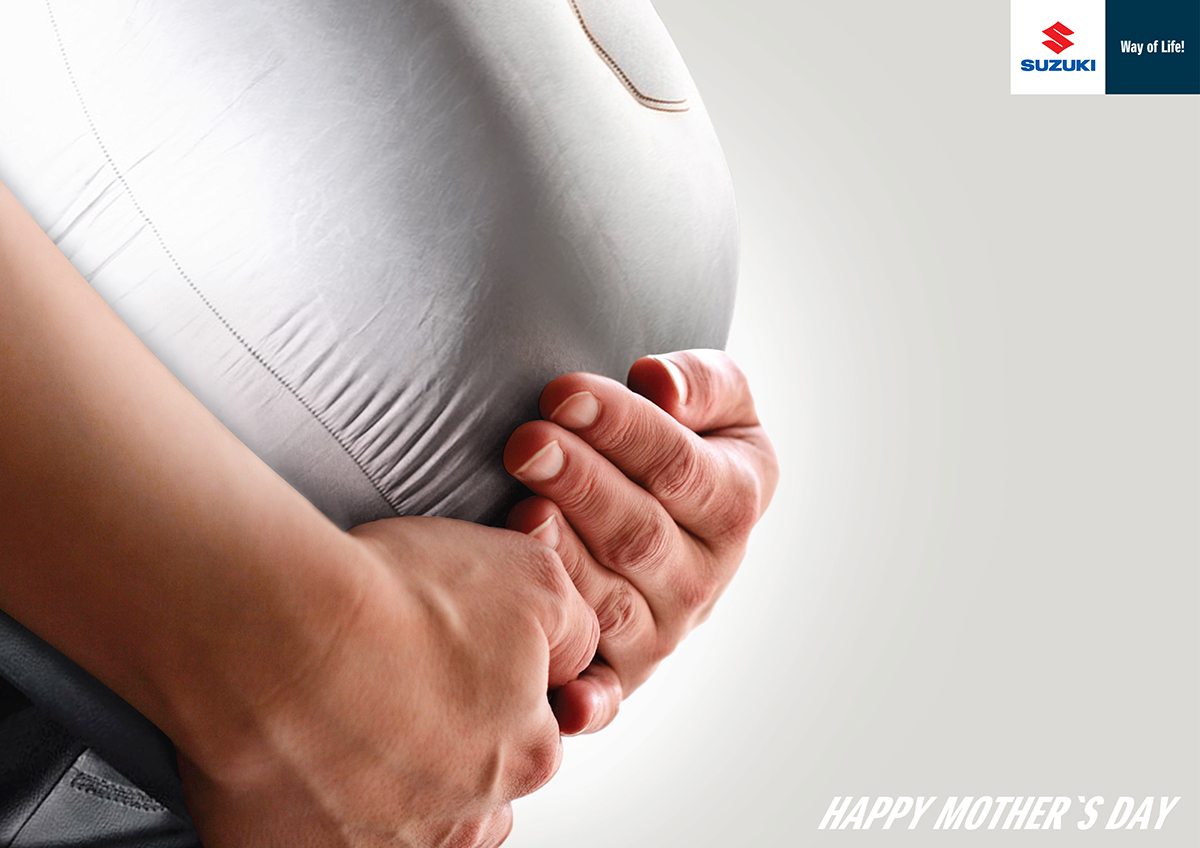 mother`s day Suzuki way of life happy mother day pregnant Airbag