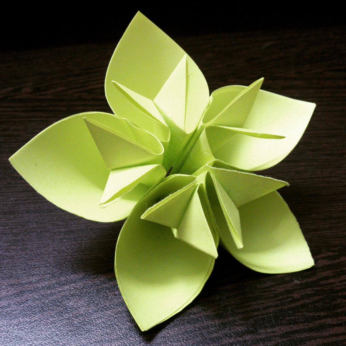 origami  paper craft handmade Quelling glowing