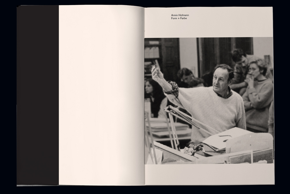 ArminHofmann Hofmann swiss Basel Catalogue Exhibition  swiss style international style swiss typography