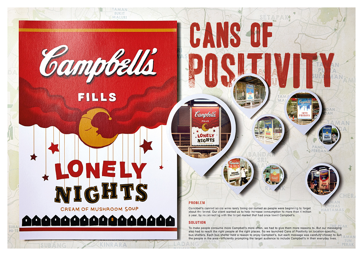 campbell's Positivitiy cans Soup Food  Mushroom Soup