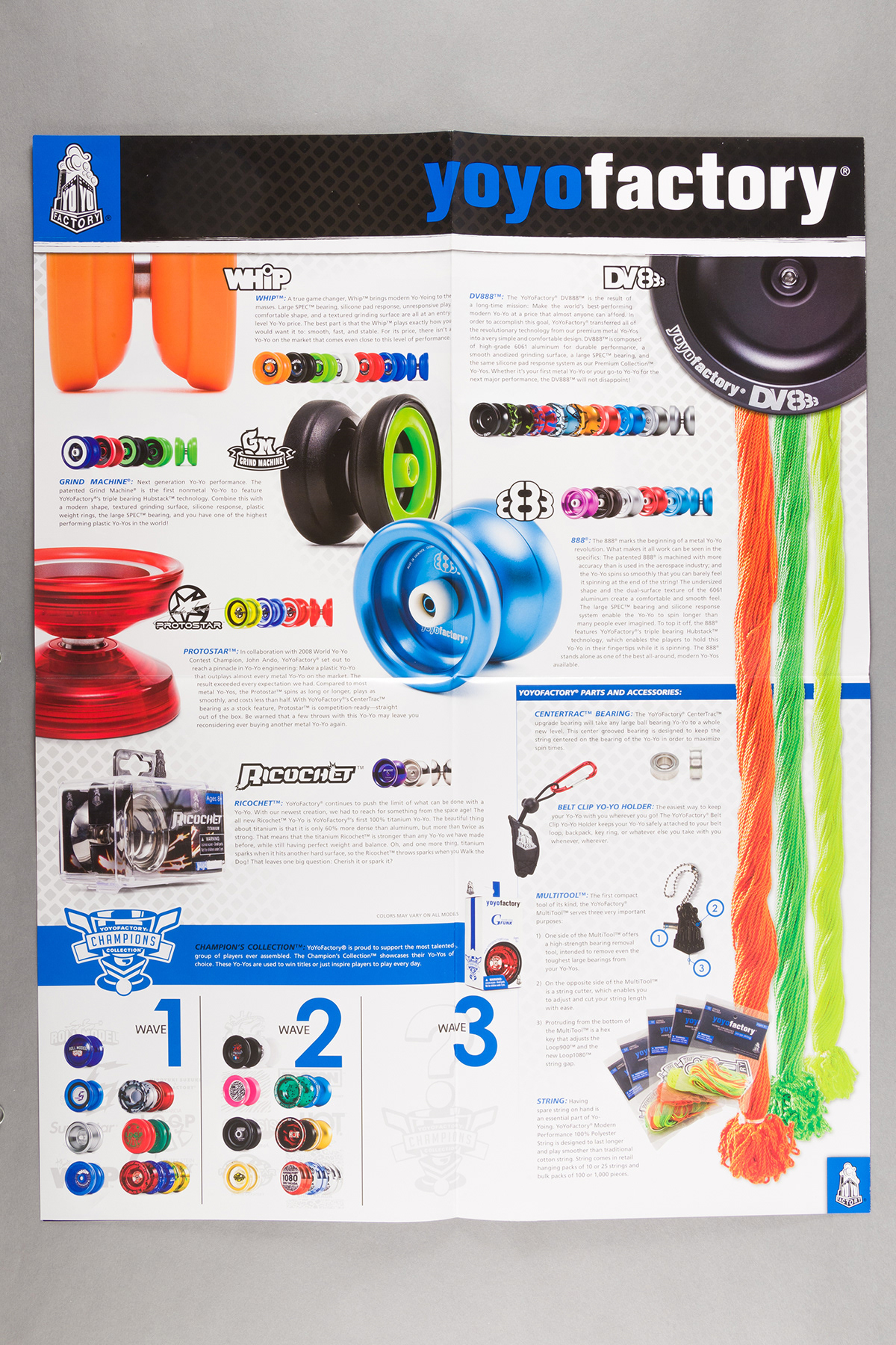  catalog print Product Photography yoyo yo-yo Layout toy