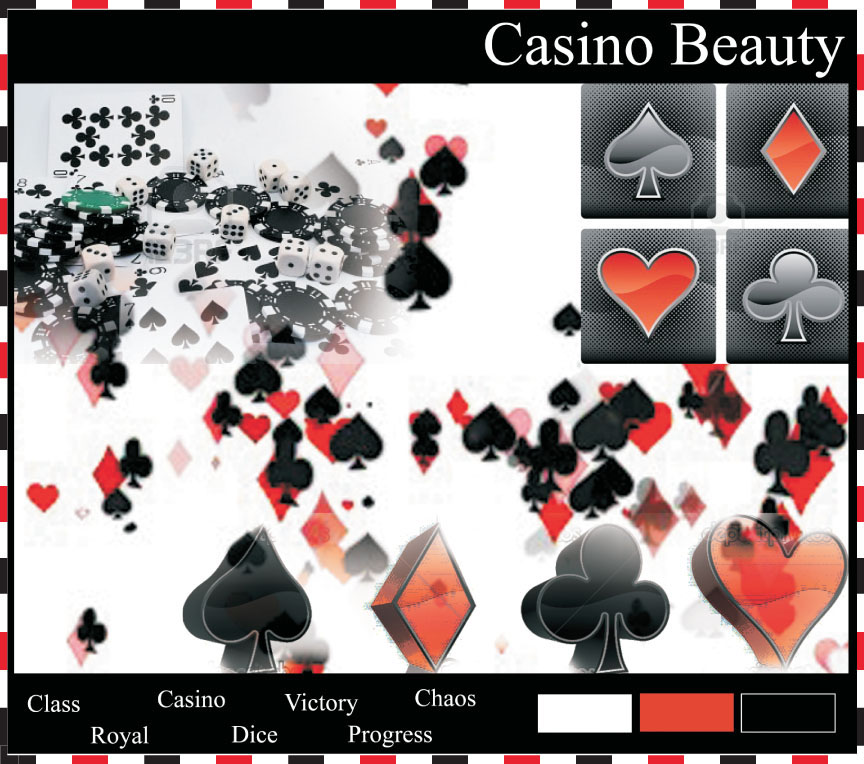 casino cards beauty sexy