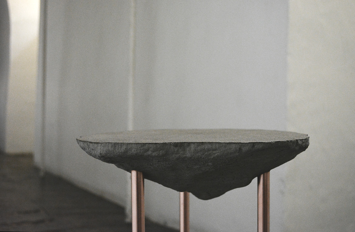 cnc concrete copper 3d scan digital fabrication table