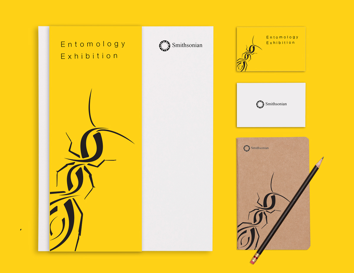 smithsonian entomology Exhibition  Icon design graphic poster Insects ant bee beetle spider butterfly Fly dragonfly