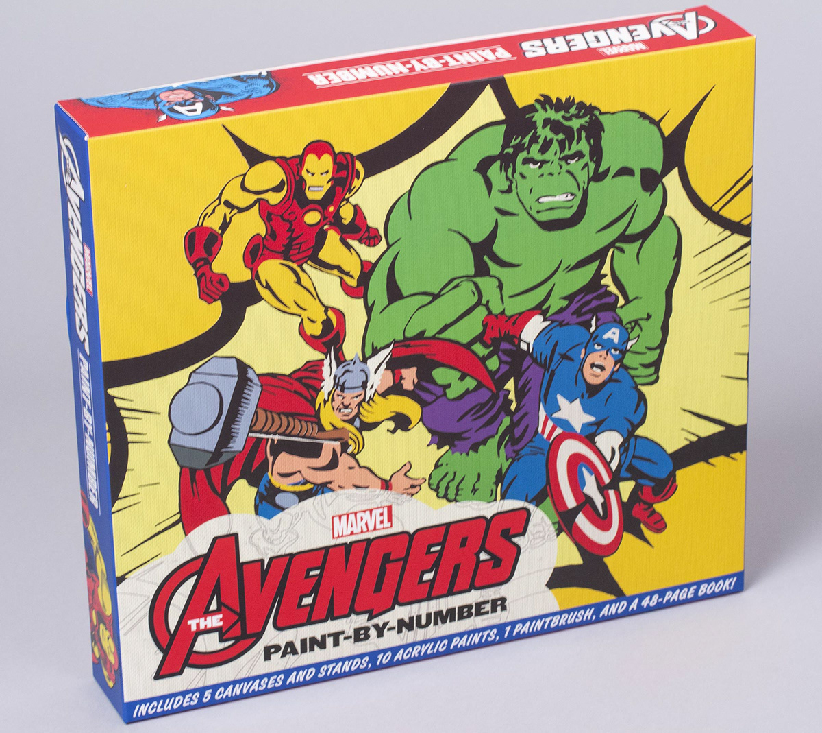 Marvel Avengers PaintbyNumber on Behance