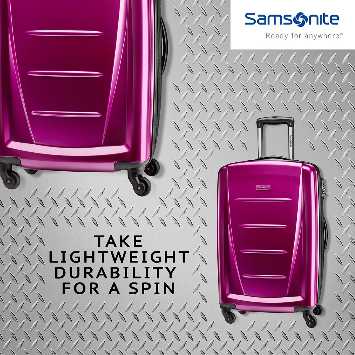 samsonite American Tourister luggage Product Photography still life table top baggage light weight strength Fun conceptual