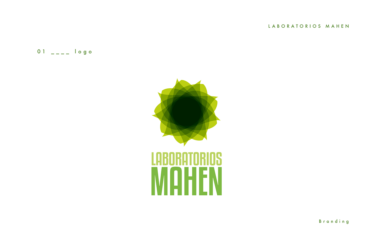 laboratorios imagen corporativa diseño gráfico branding  lab laboratory graphic design  logo Nature