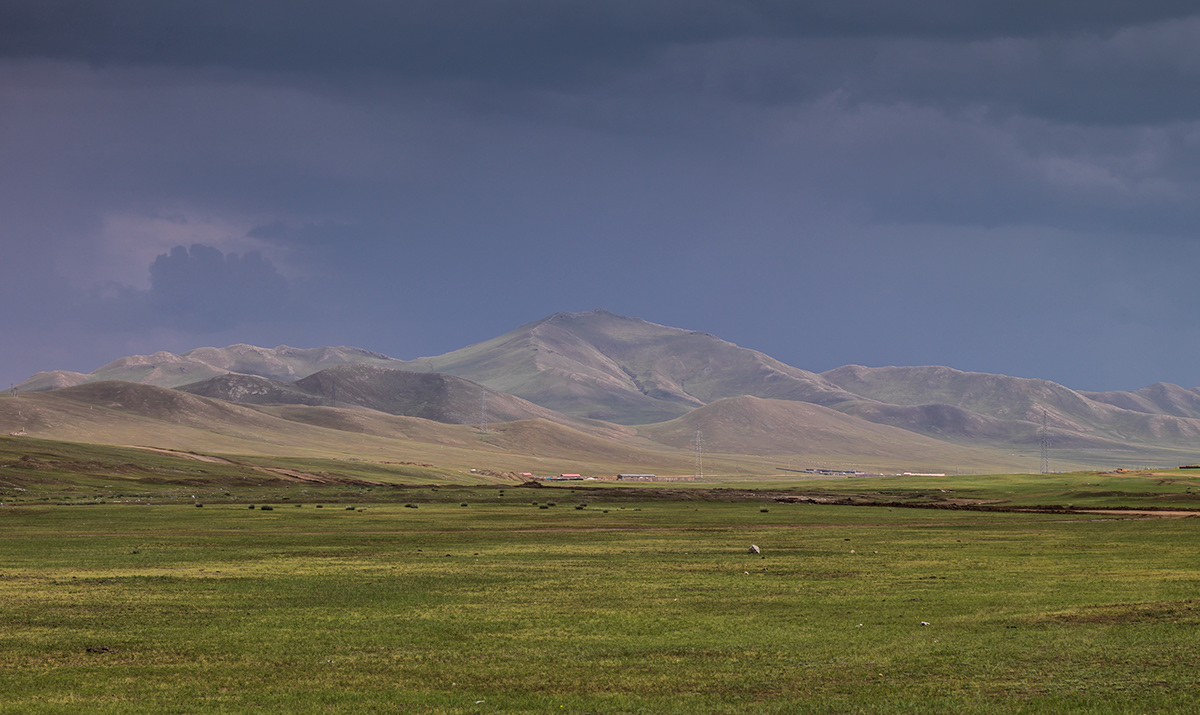 green mongolia wide Landscape