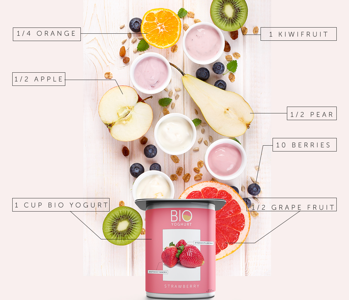yogurt design minimal