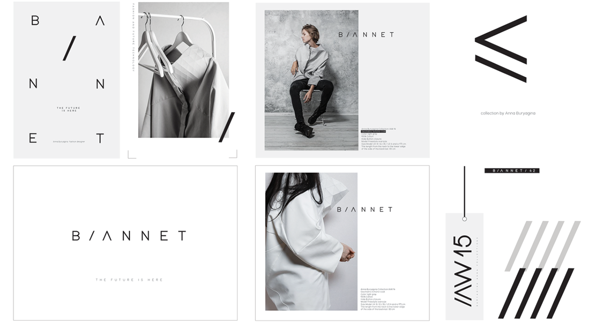 fashion brand geometry futuristic Minimalism minimal future design Corporate Identity
